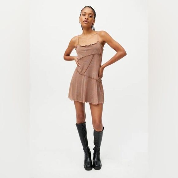 Urban Outfitters Dresses & Skirts - Urban Outfitters Brown Mini Slip Dress